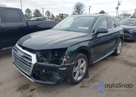 2018 Audi Q5 2.0T Premium/2.0T Tech Premium z USA, uszkodzony, nr VIN WA1BNAFY2J2144792